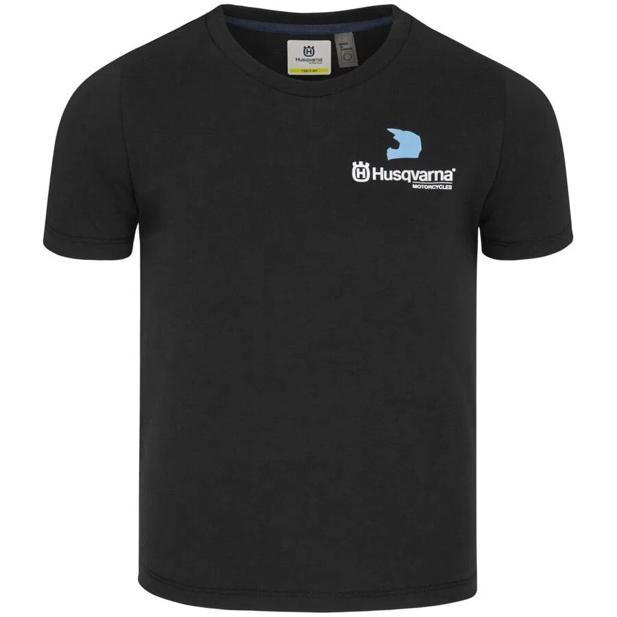 Детская футболка с пультом дистанционного управления Husqvarna Apparel, Black — фото 2