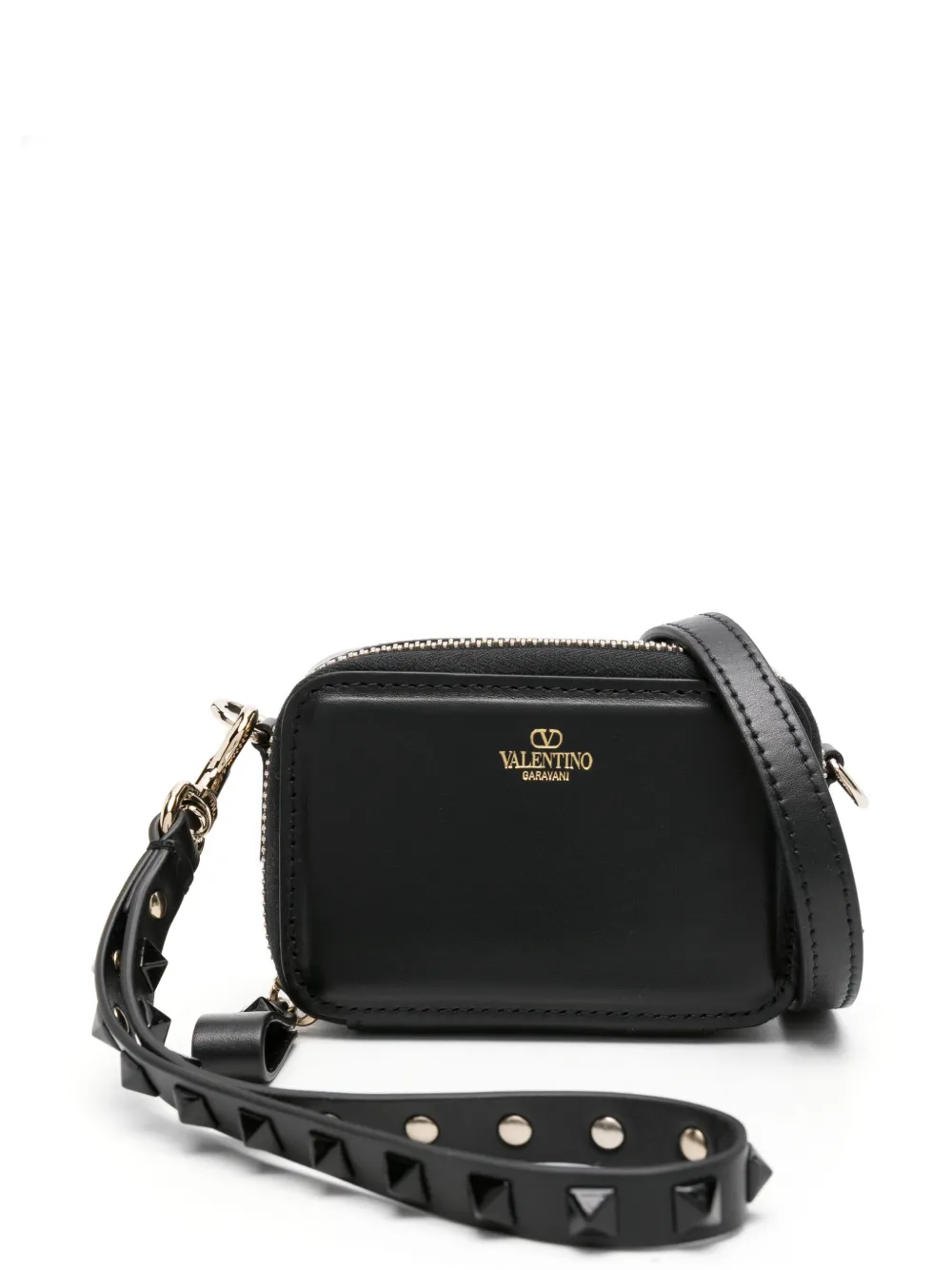 

Кошелек через плечо Rockstud VALENTINO GARAVANI, черный