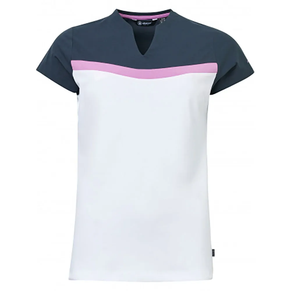 

Поло с коротким рукавом Abacus Golf Erin Woman, белый
