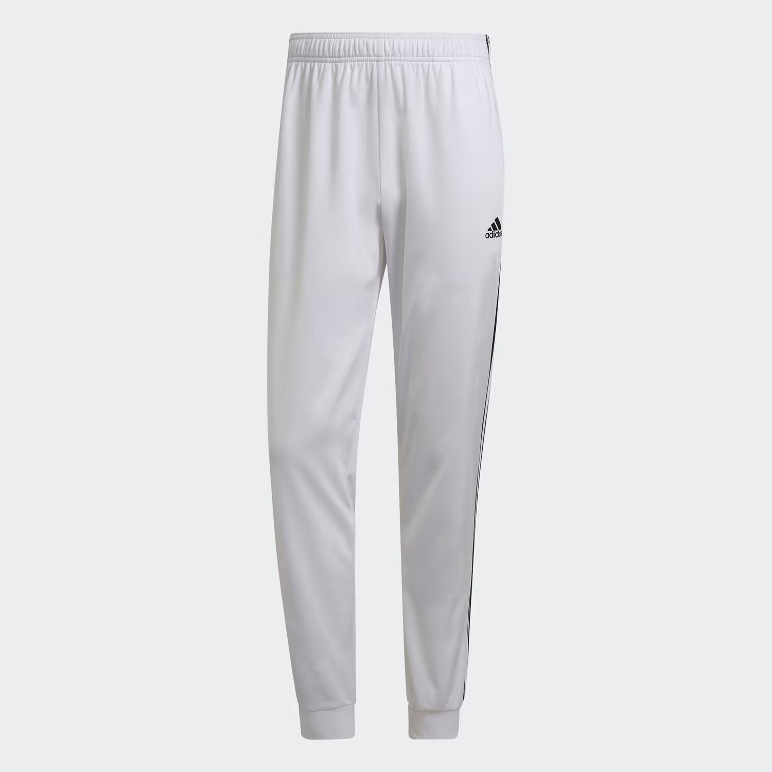 

Зауженные спортивные брюки с тремя полосками Essentials Warm-Up Adidas, цвет White/Black