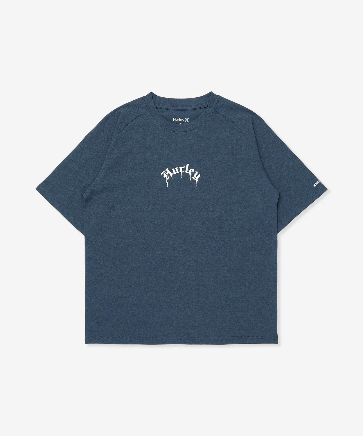 Рашгард детский Hurley Phantom Logo Oversized SS Tee, тёмно-синий