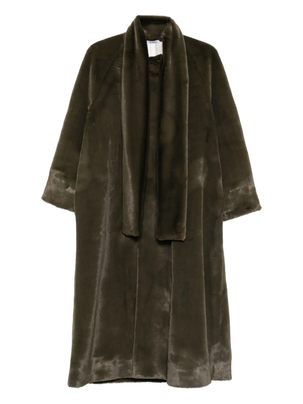 

Пальто из искусственного меха с шарфом Parlor, зеленый