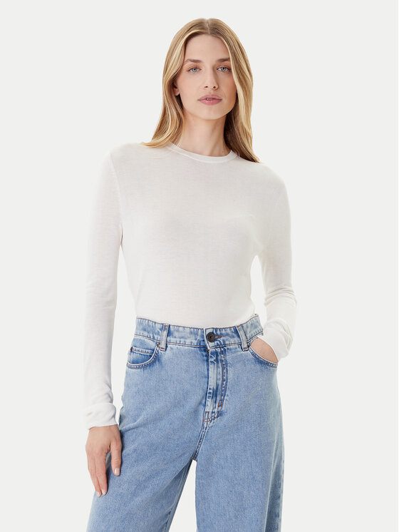 

Свитер regular fit LV044C339G Calvin Klein, экрю