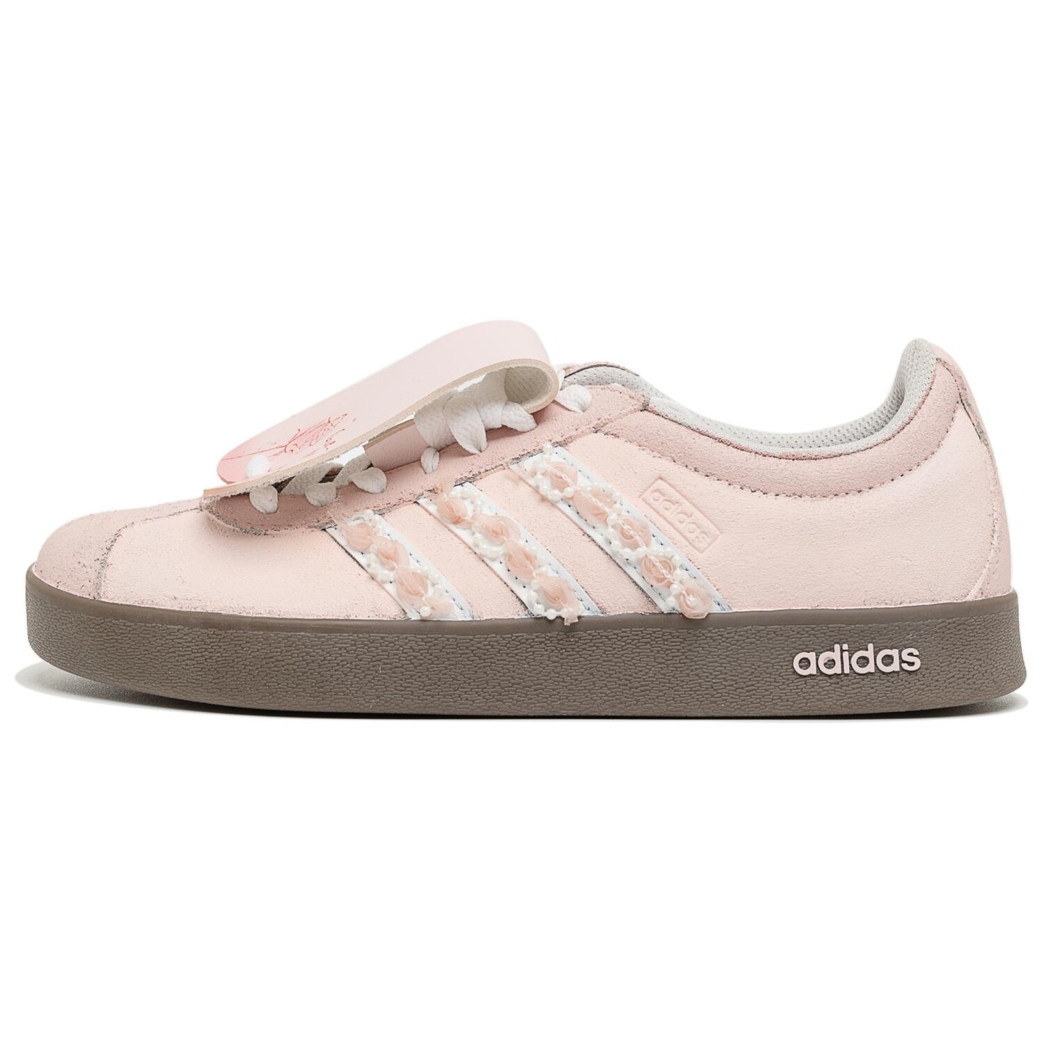 

Кроссовки adidas neo Vl Court Skateboarding Shoes Unisex Low-top Pink, розовый