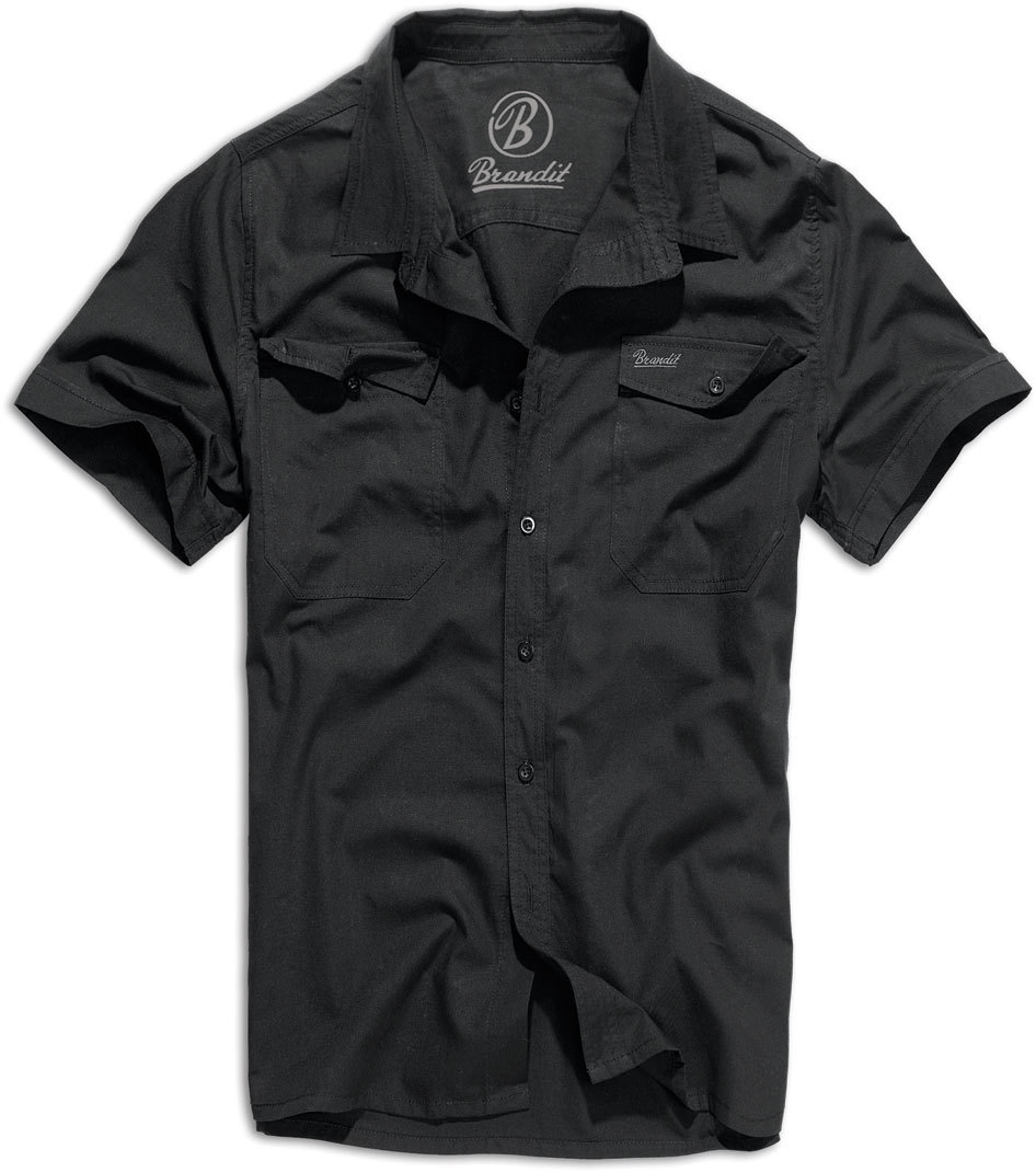 

Рубашка Brandit Roadstar Shirt, черный