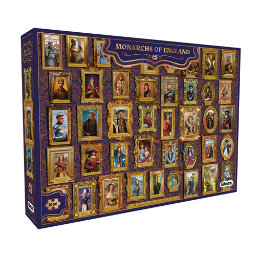 

Пазлы Gibsons – Monarchs Of England – 1000 Piece Jigsaw Puzzle