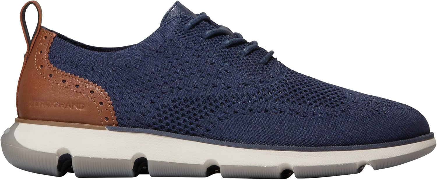 Мужские кроссовки Cole Haan 4.Zero Grand Oxford, темно-синий — фото 2