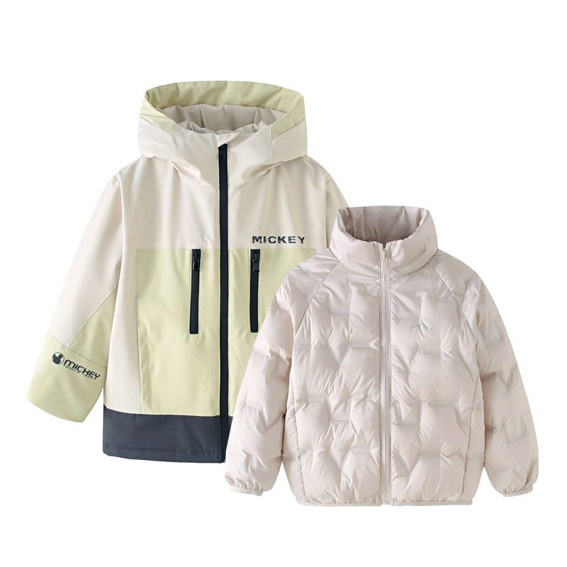 

Пуховик Mickey 2-предметный комплект Kids' Disney, светло-зеленый