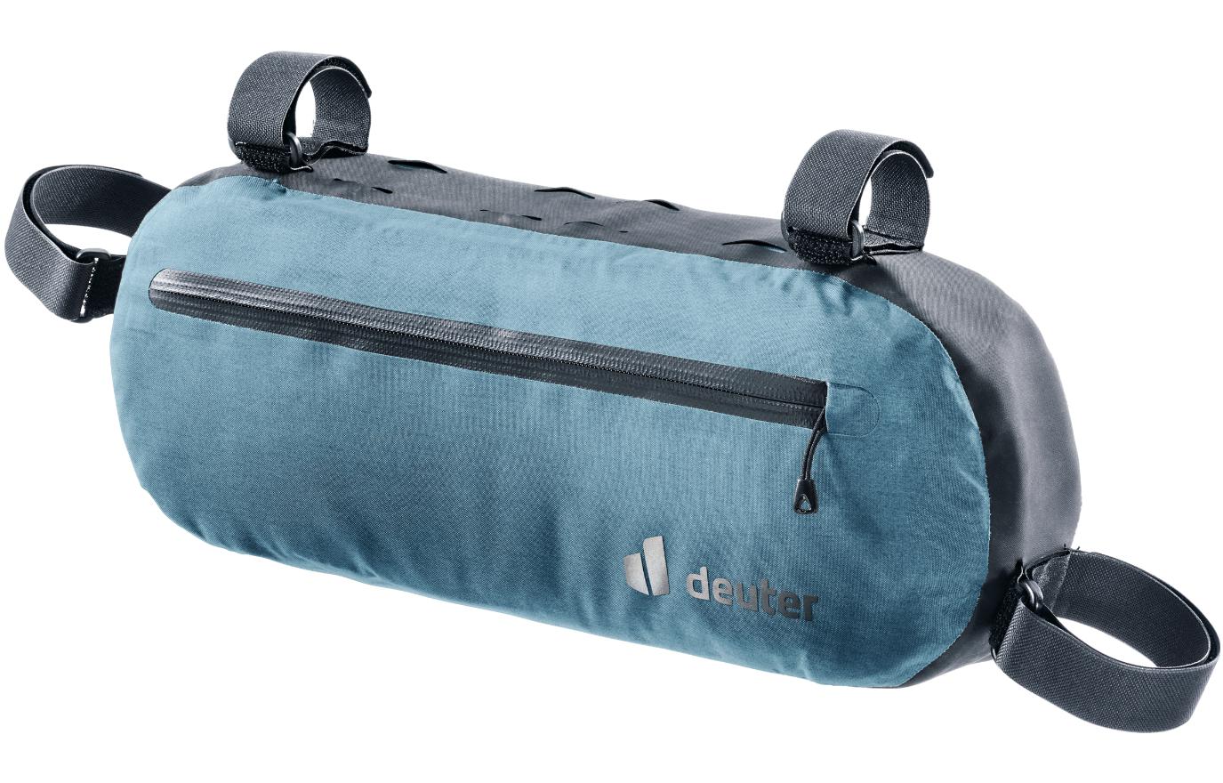 

Deuter 4-литровая сумка на верхнюю трубу велосипеда, сумка для хранения вещей, сумка для активного отдыха, нейлон, цвет «Атлантический синий», унисекс