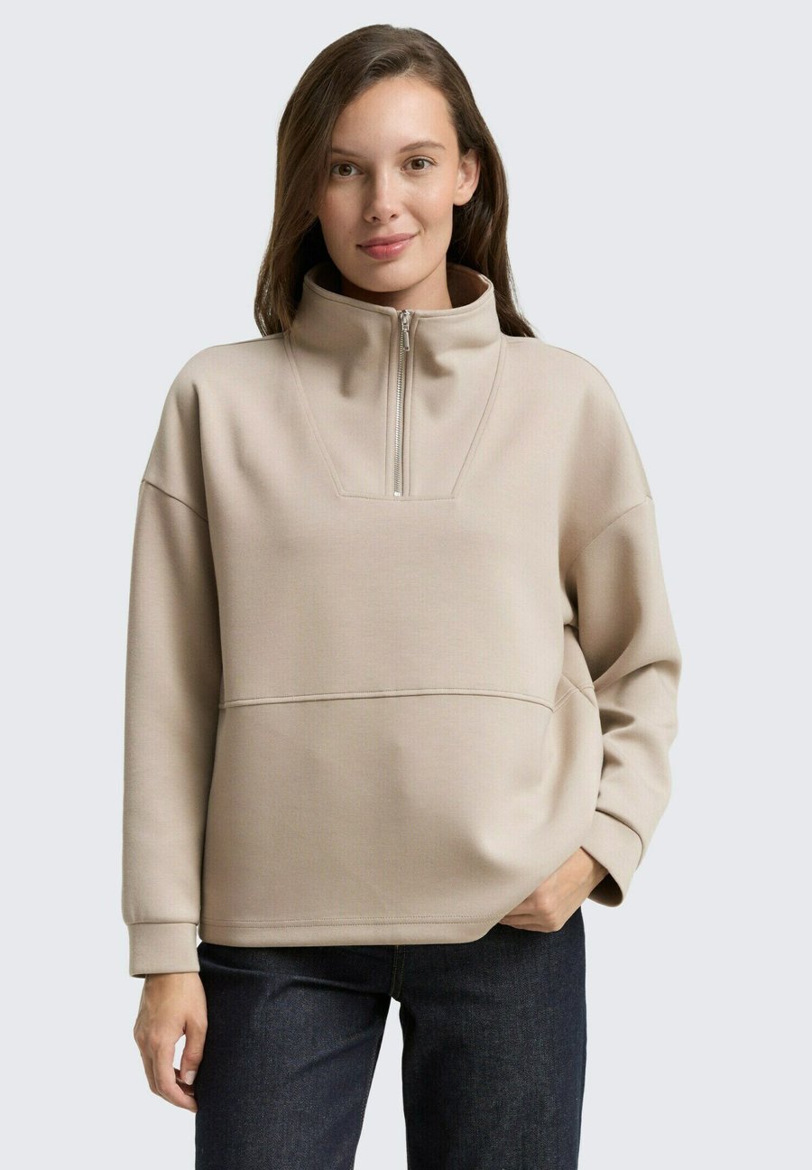 

Толстовка TOM TAILOR Sweatshirt, Soft Taupe/Grey/Taupe