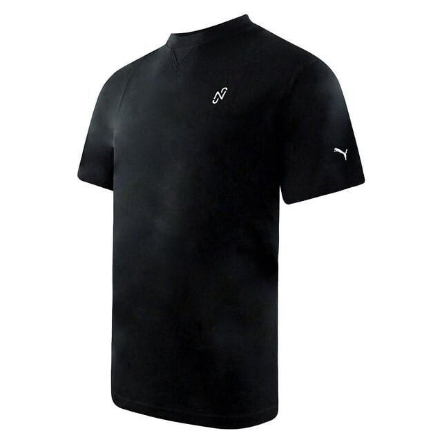 Икс Неймар младший Мужская футболка с коротким рукавом и круглым вырезом Puma, черный — фото 2
