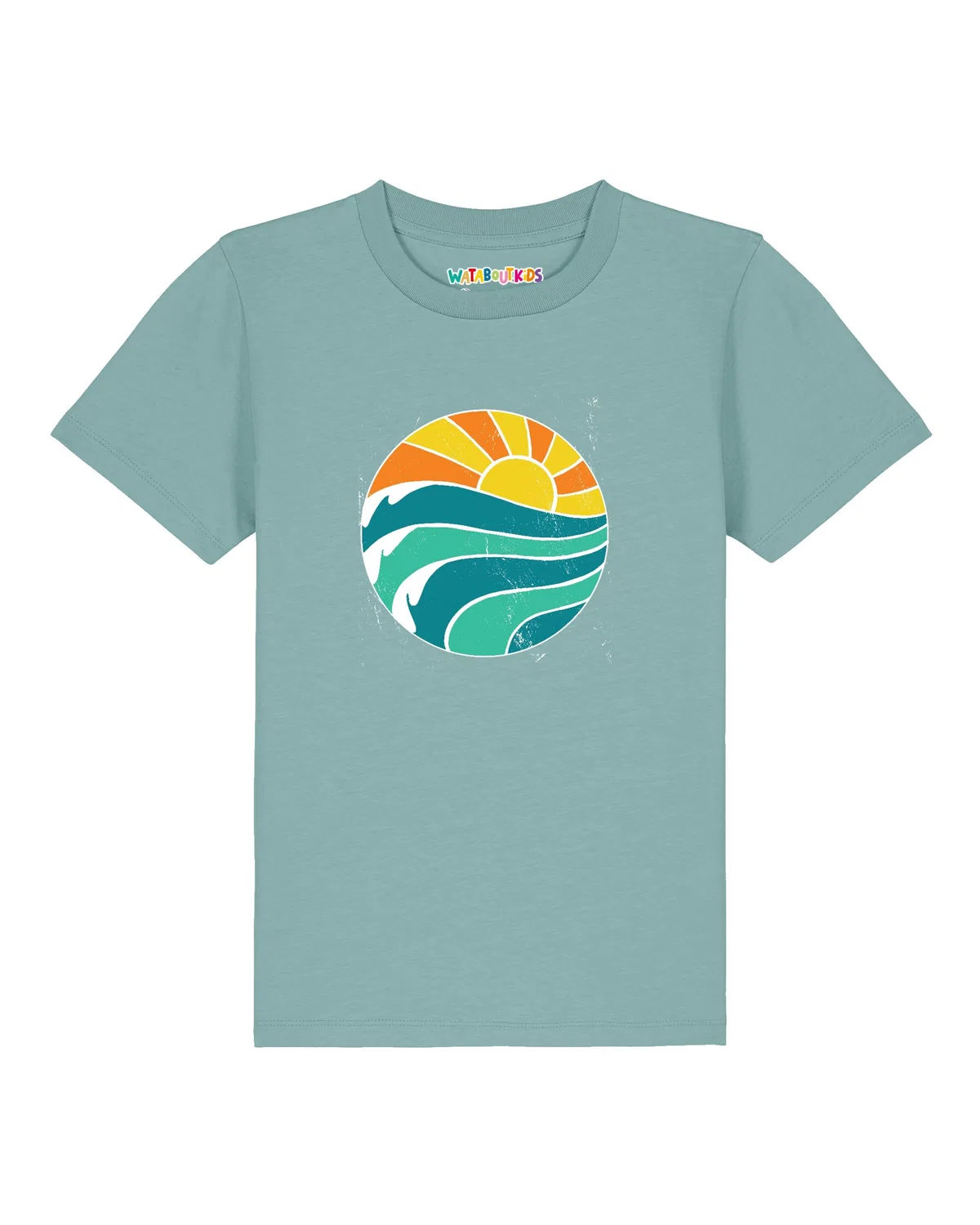 Футболка 'Summer Sun' Watabout.Kids, Turquoise