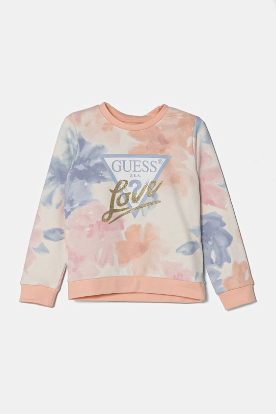 

Детская хлопковая толстовка Guess, синий