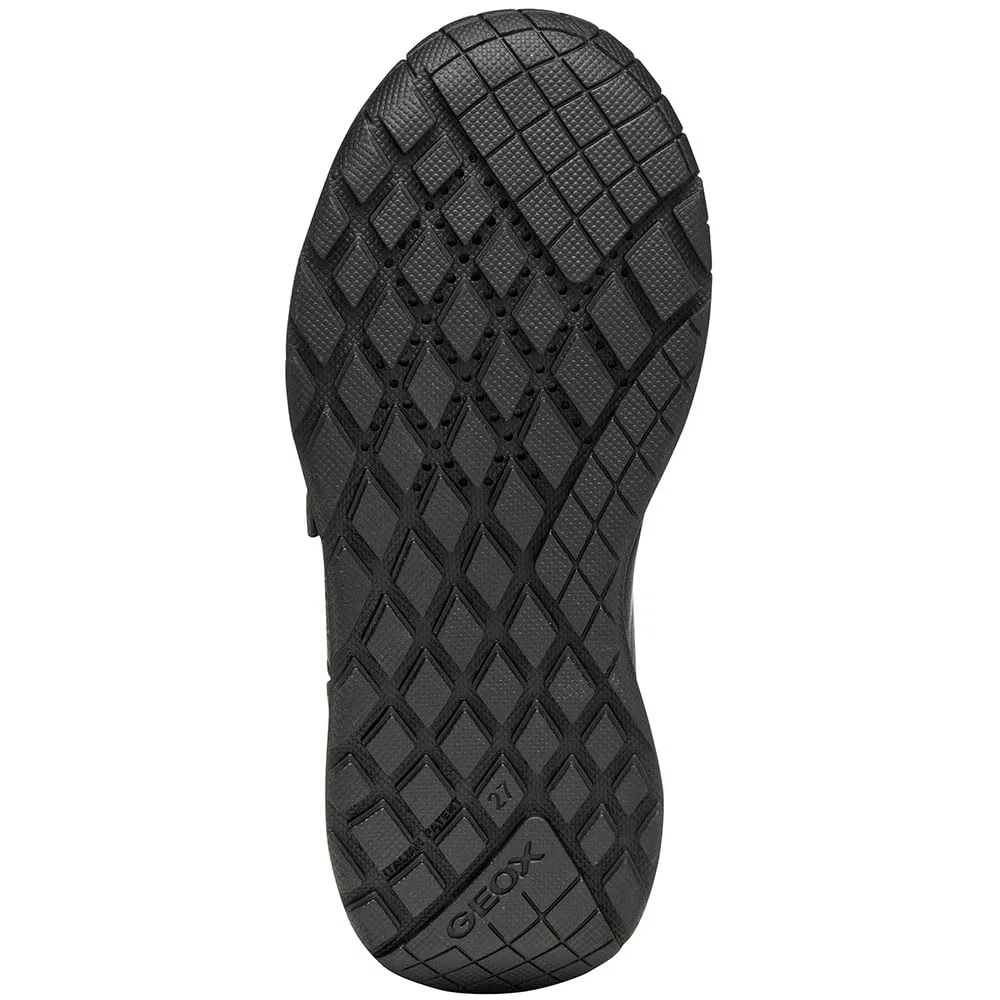 Детские кроссовки для мальчиков с дышащей подошвой Geox, Black — фото 4