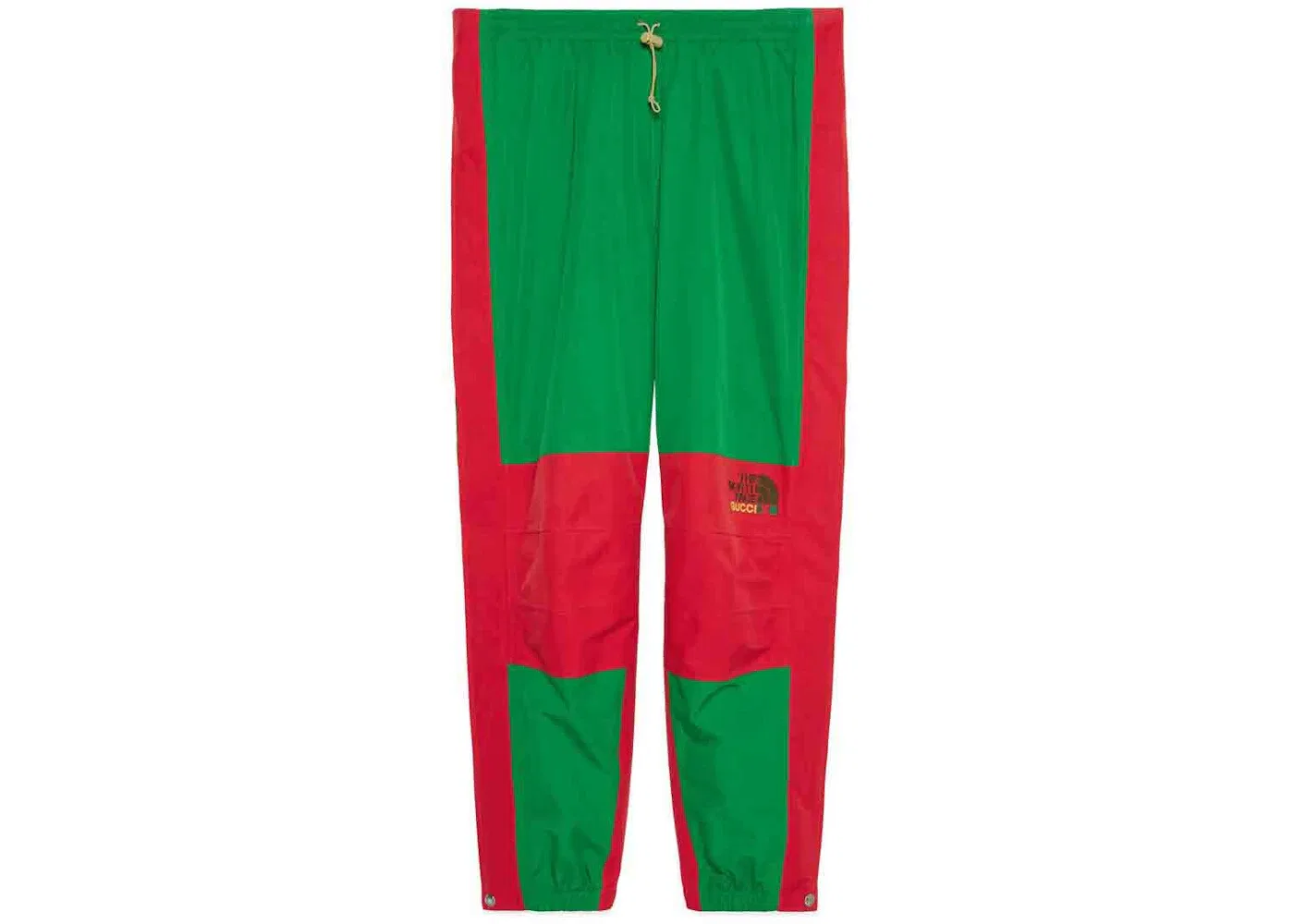 Мужские брюки с принтом Pant Gucci, Green/Red