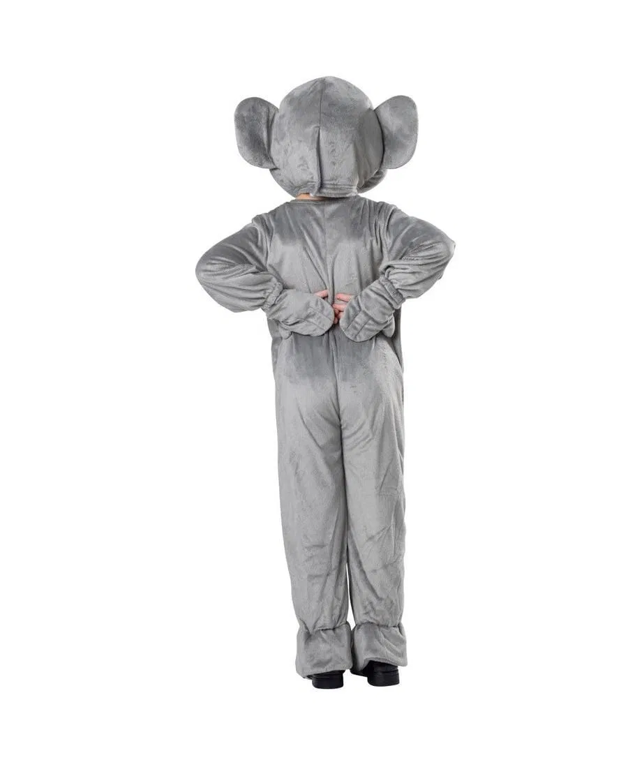 Детский костюм слона с маской, комбинезон Dress Up America, Grey — фото 3