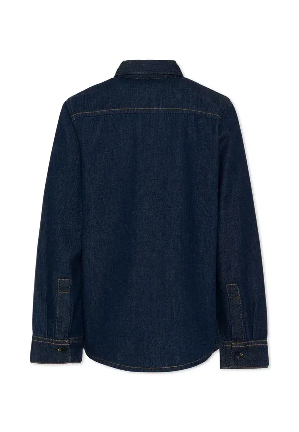 Рубашка джинсовая Camicie Tru Trussardi Junior, синий — фото 2