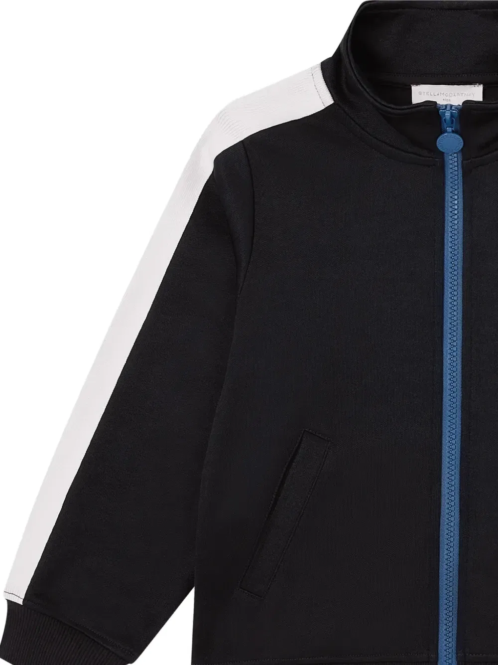 Спортивный костюм с боковыми полосками Stella McCartney Kids, черный — фото 3
