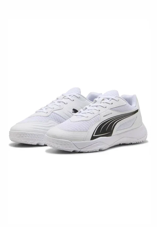 Кроссовки с защитой от холода Solarflash iii jr, Puma, white-black, белый/черный — фото 2