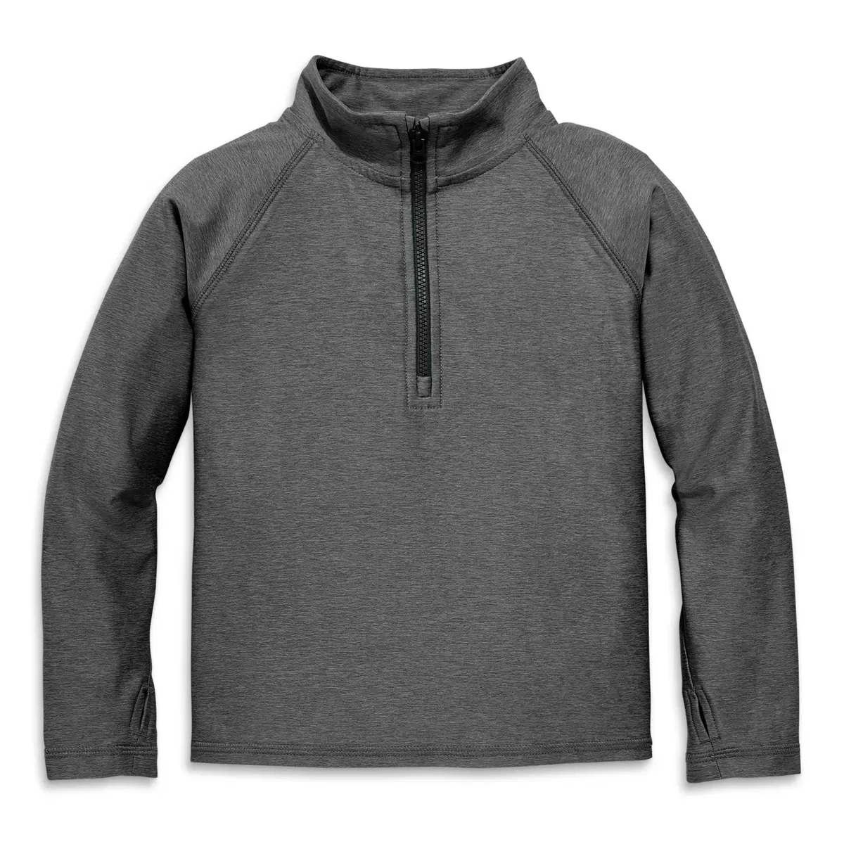 Детская толстовка с половинной молнией Flexknit Half-Zip Pullover Primary, Charcoal