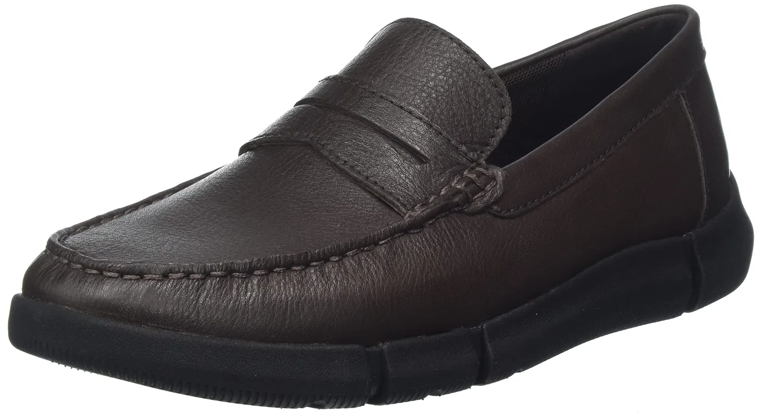 Детские мокасины для мальчиков кожаные U Ascanio C Geox, Dark Brown