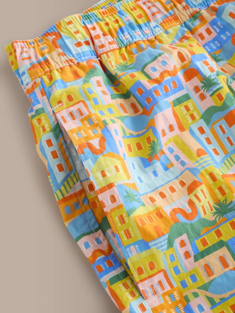 Шорты для серфинга Next Board Shorts 'Signature' желтого цвета — фото 3