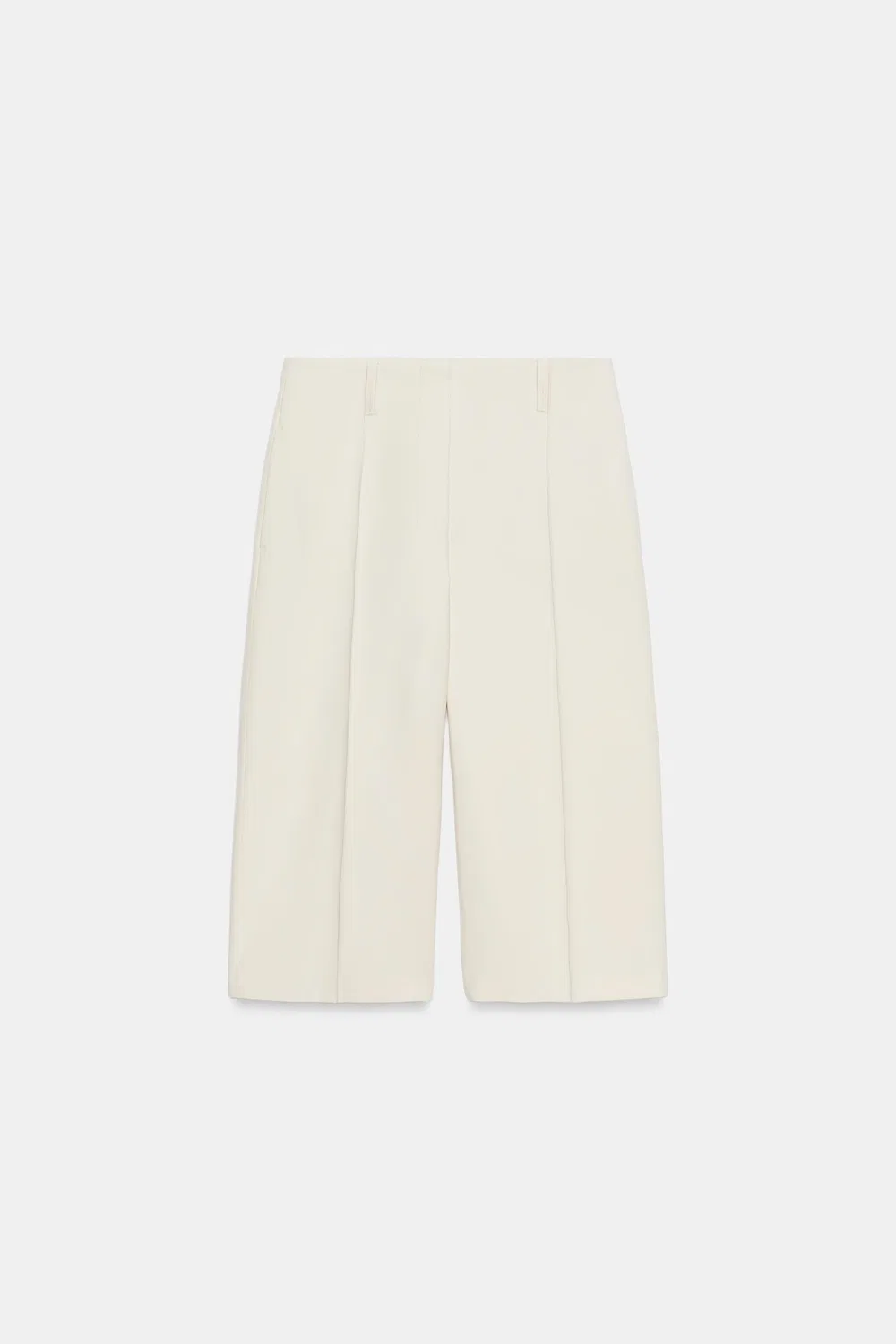 Шорты-бермуды из коллекции ZW ZARA, Beige — фото 4