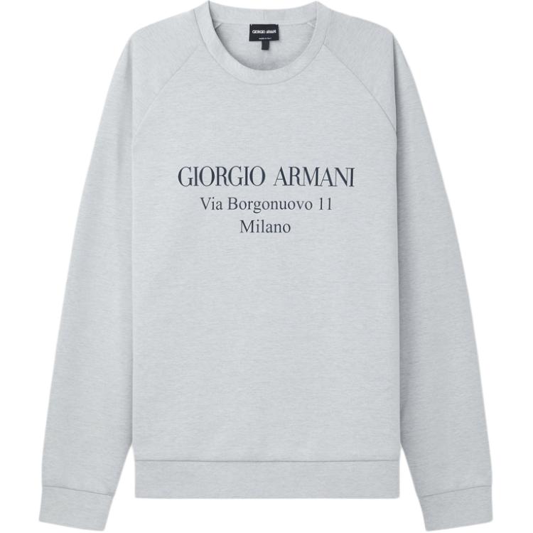 

GIORGIO ARMANI Свитшот унисекс серый