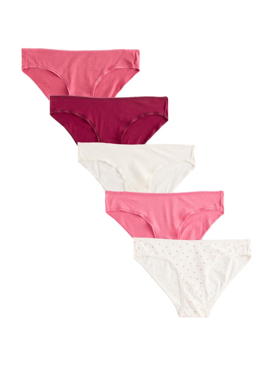 

Трусики Next, цвет Pink/Raspberry/Dark pink/White