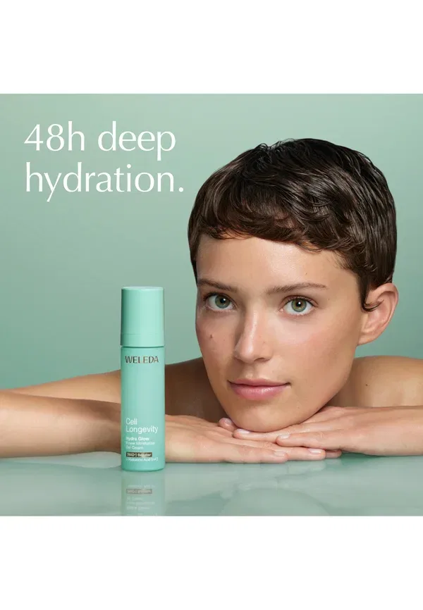 Гель-крем увлажняющий Cell longevity hydra glow moist. gel-cream Weleda, 50 мл — фото 3