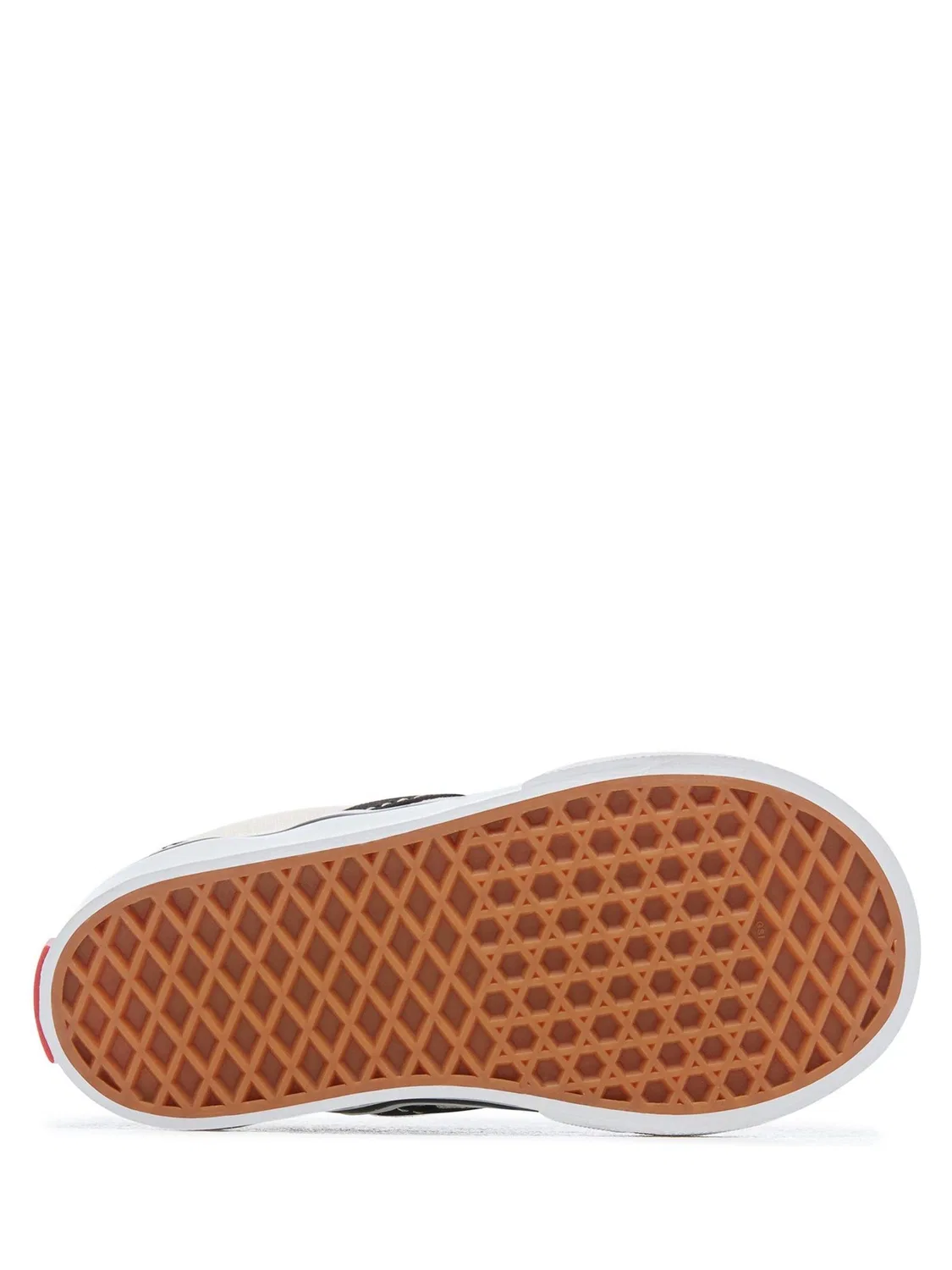 Кроссовки детские Slip-On V Vans, черно-белые — фото 4