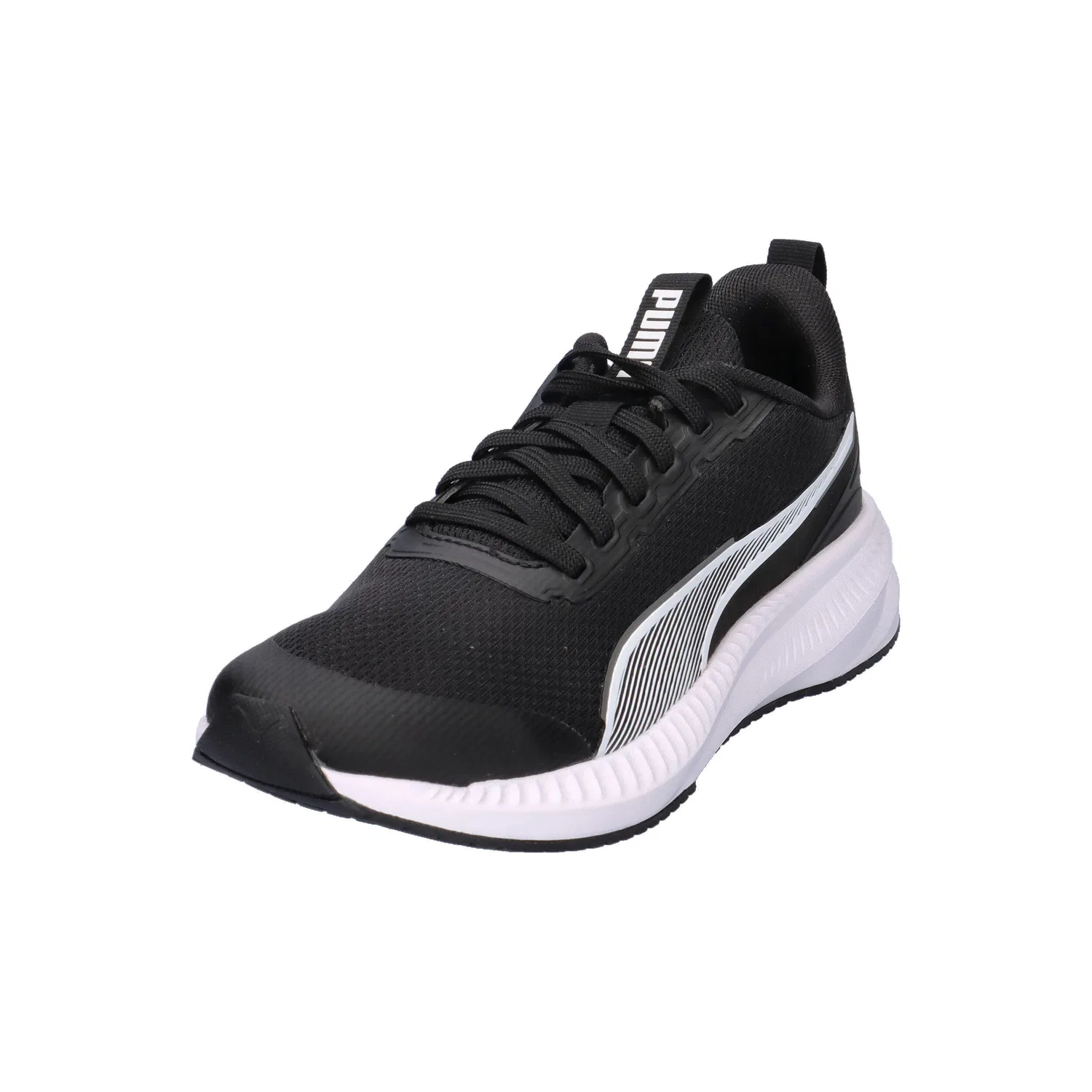 Детские кроссовки с мягкой амортизацией Flyer Lite 3 Jr Puma, Schwarz — фото 4
