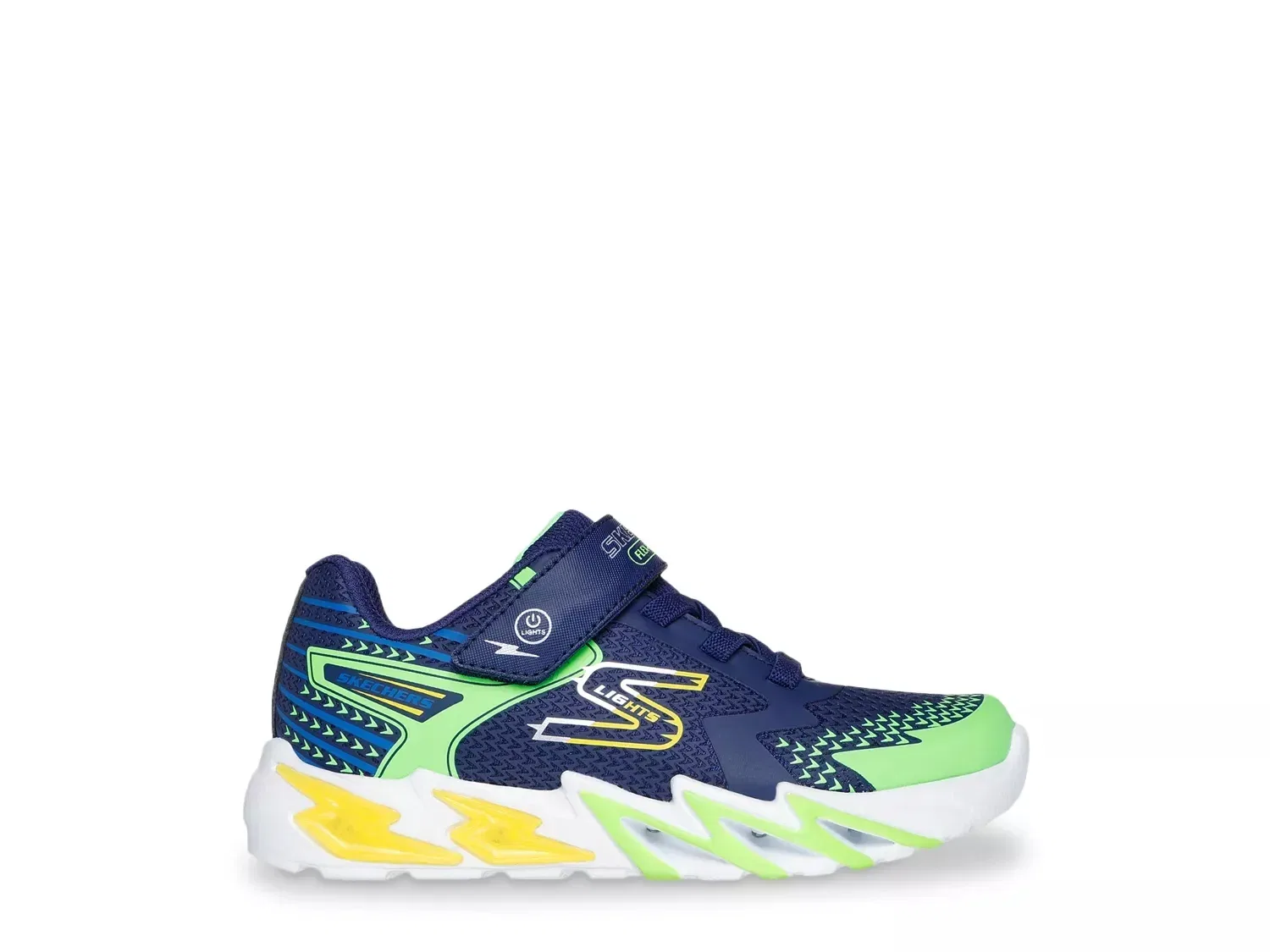 Кроссовки со светодиодами Flex-Glow Bolt, Skechers, синий — фото 4