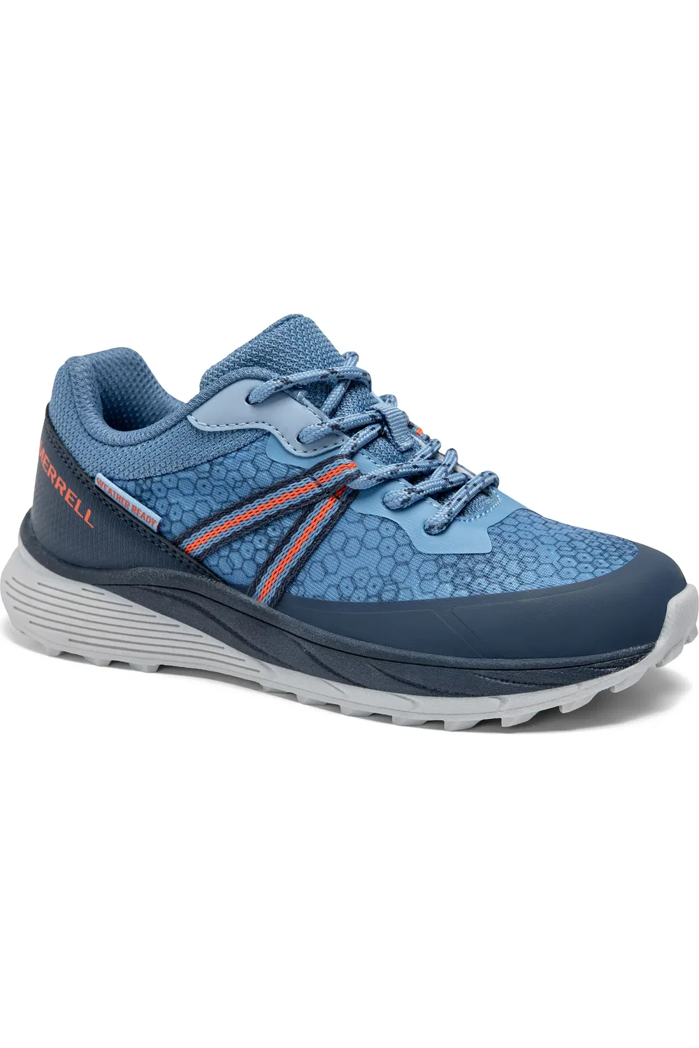 Кроссовки детские с амортизацией Supernova Merrell, синий/оранжевый