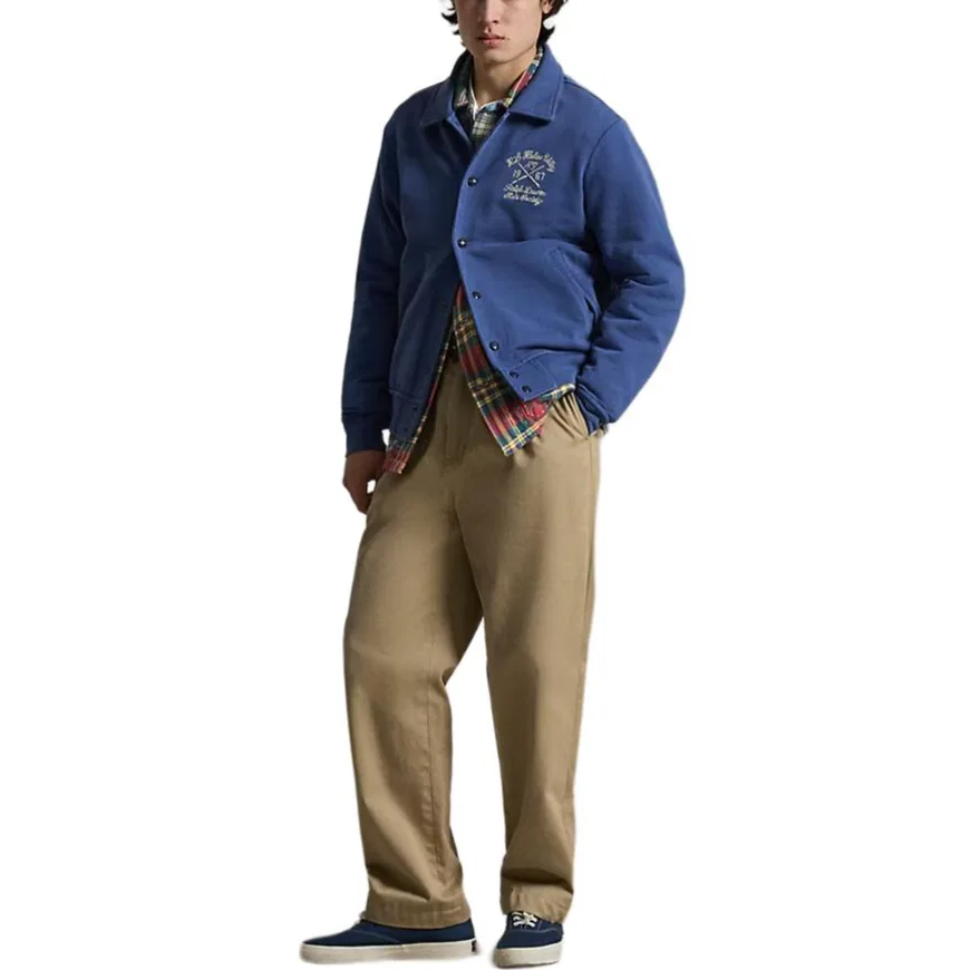 Мужской свитшот Vintage Royal Blue Polo Ralph Lauren — фото 3