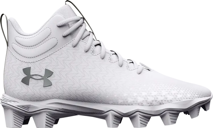 

Бутсы Under Armour Spotlight Franchise 3.0 RM GS White Metallic Silver, белый