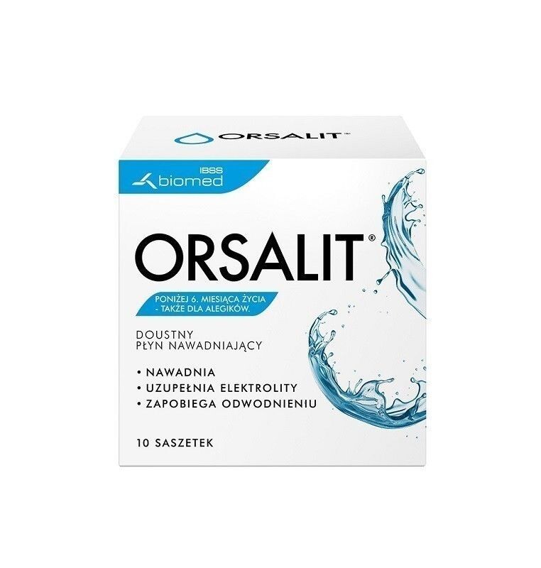 

Orsalit пакетики с электролитами, 10 шт.