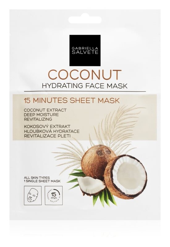 

Листовая увлажняющая маска Gabriella Salvete Face Mask Coconut