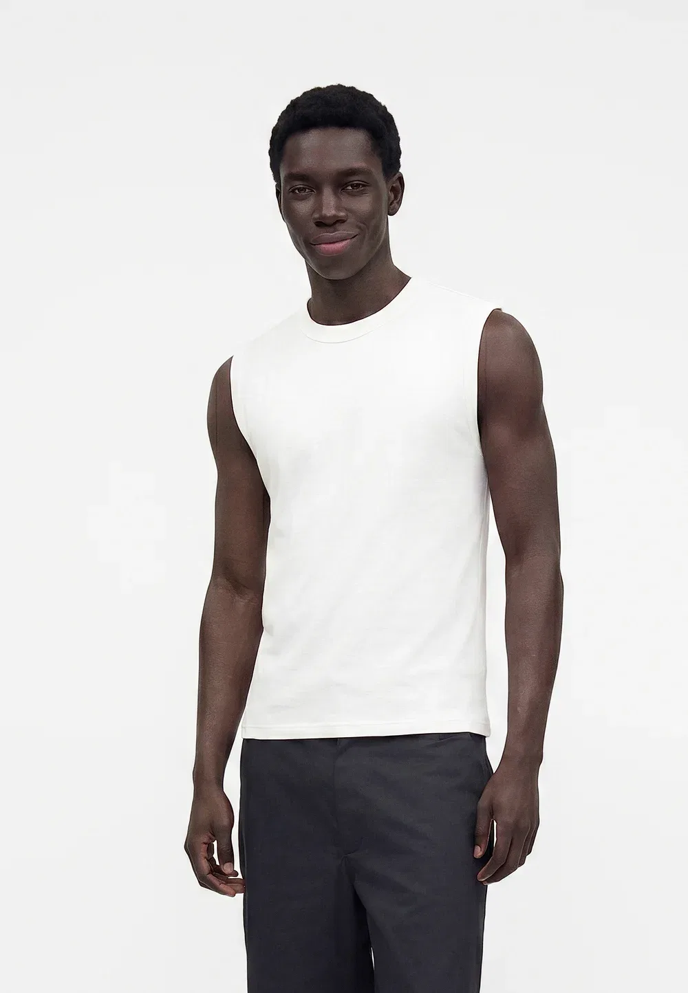 Майка-Борцовка на каждый день Gap, New Off White