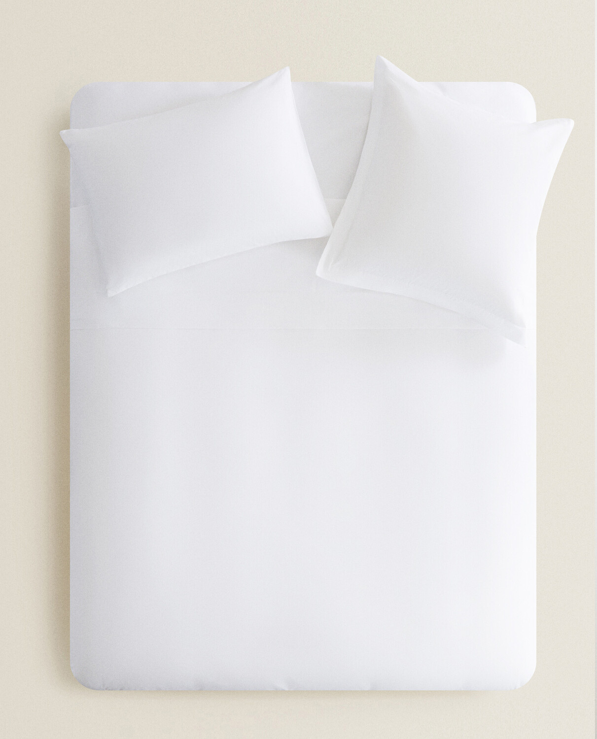 

Пододеяльник Zara Home Cotton Percale Duvet Cover, белый