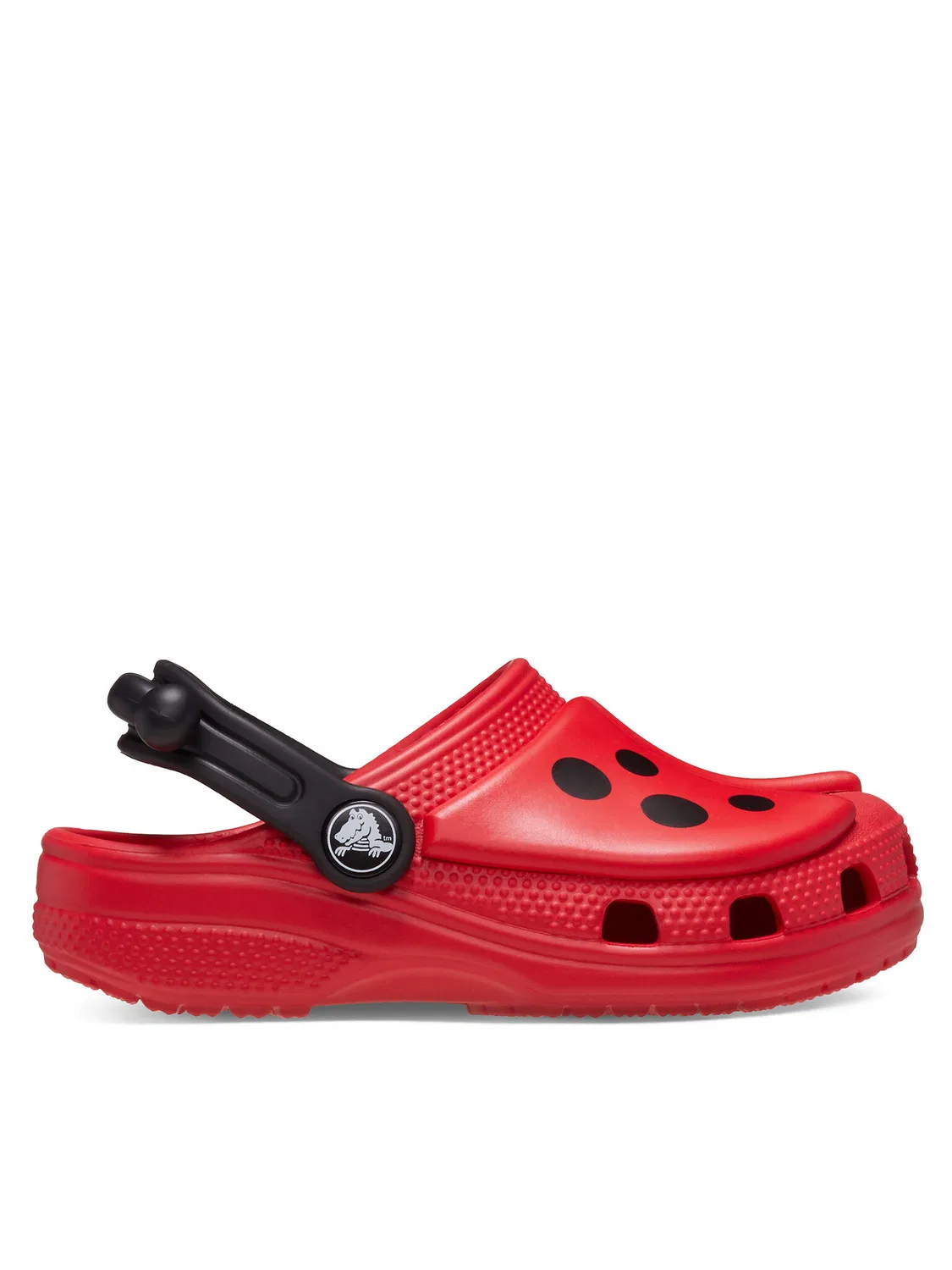 Шлепанцы для мальчика Classic Iam Ladybug Clog Crocs, красный