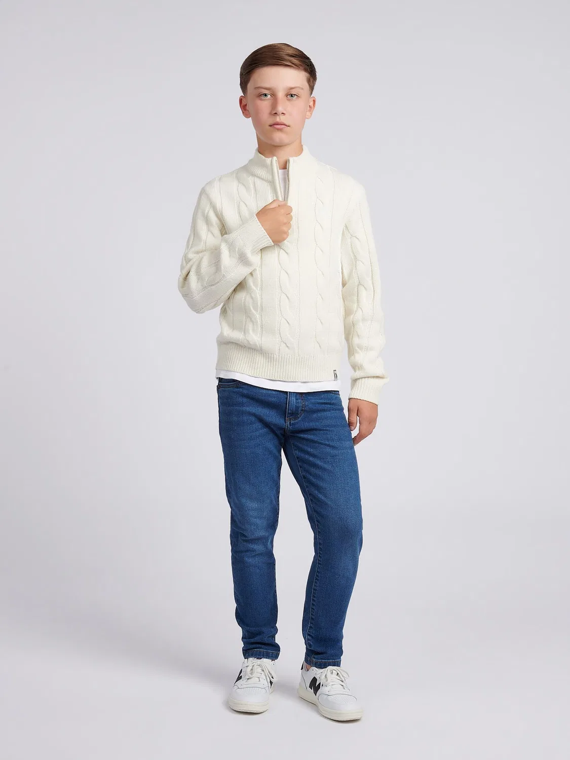 Джинсы классические, модель Classic Fit U.S. Polo Assn., темно-синий — фото 3