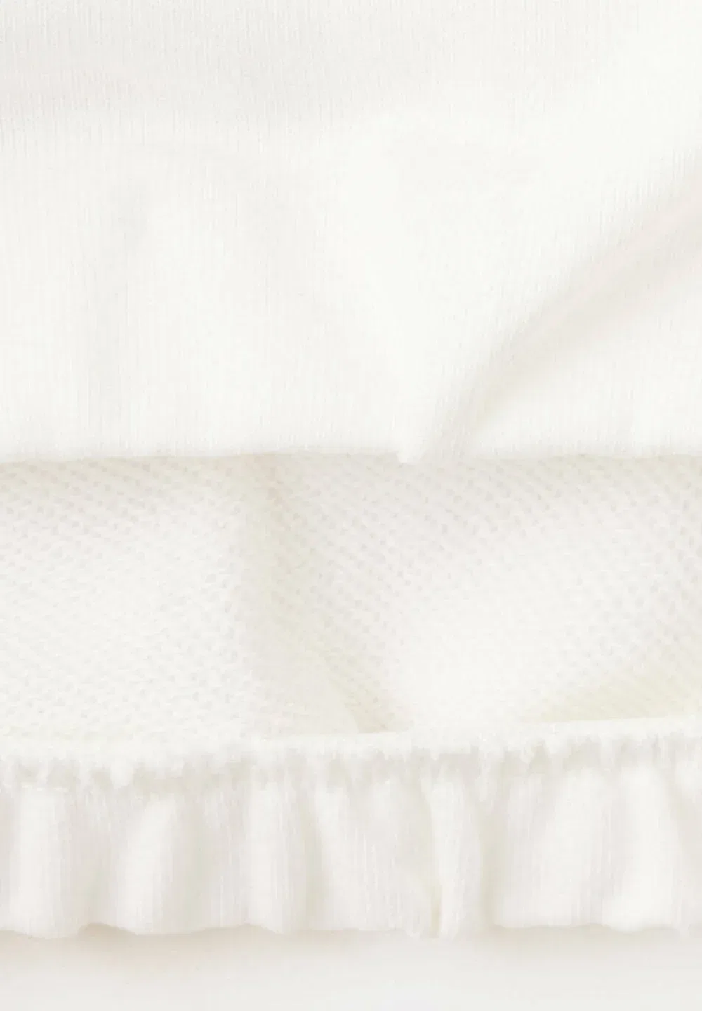Детская кофточка с длинными рукавами Mango Kids, Off-White — фото 4