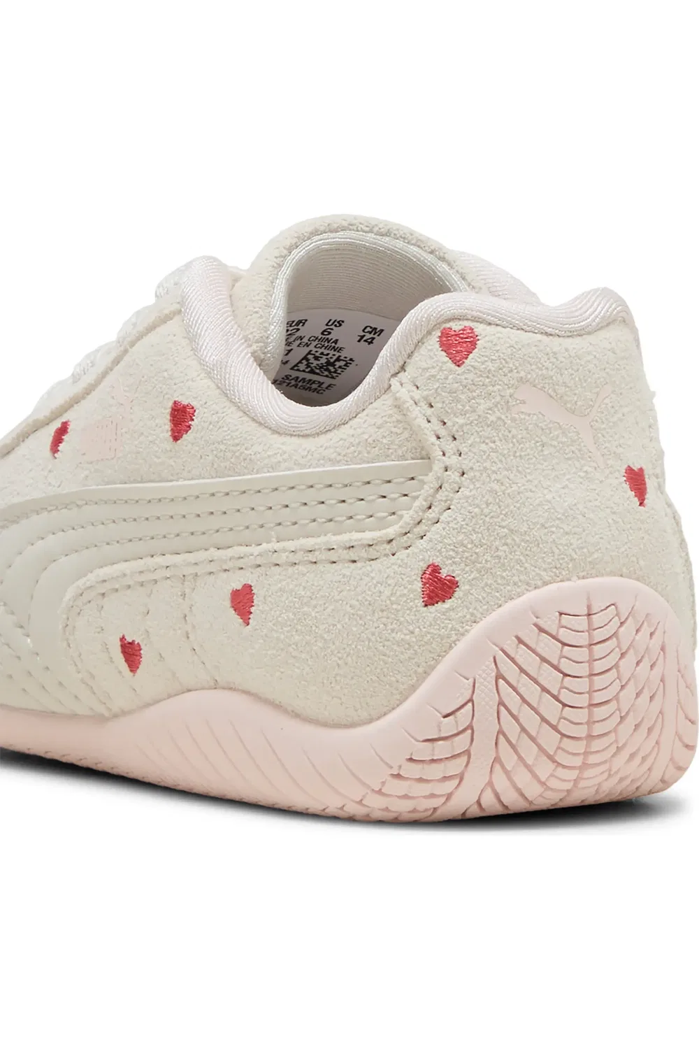 Детские кроссовки на шнуровке Speedcat OG PUMA, Vapor Gray/Jasmine — фото 2