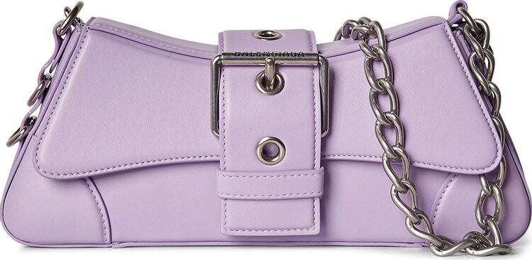 

Сумка Balenciaga Lindsay Small Shoulder Bag With Strap Lilac, фиолетовый