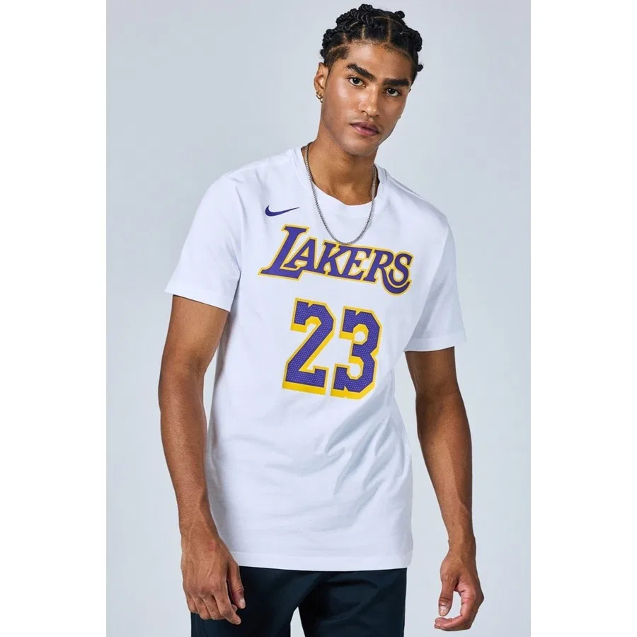 Футболка с графическим принтом Los Angeles Lakers Nike, Белый