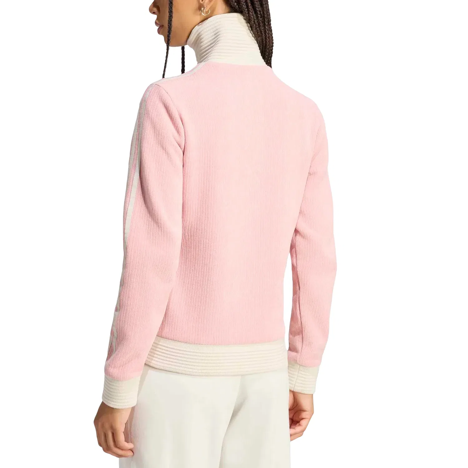 Женская куртка Jennie Fan Og Track Top Asia Sizing 'Wonder Mauve' adidas, Wonder Mauve — фото 2