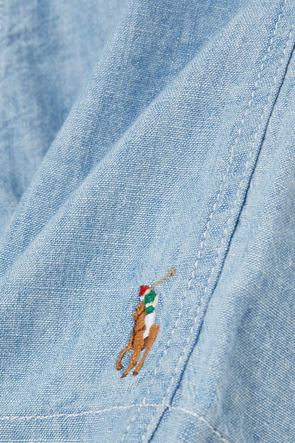 Шорты с вышивкой Pony Polo Ralph Lauren — фото 4
