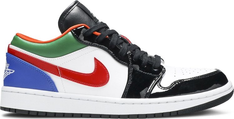 

Кроссовки Wmns Air Jordan 1 Low Multi-Color, белый
