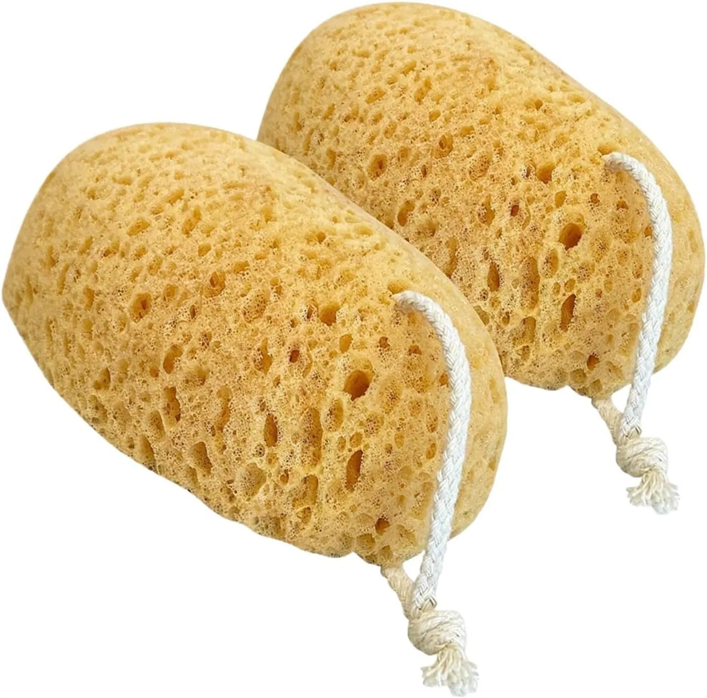 Мочалка для тела, 2 шт, Light Brown Generisch